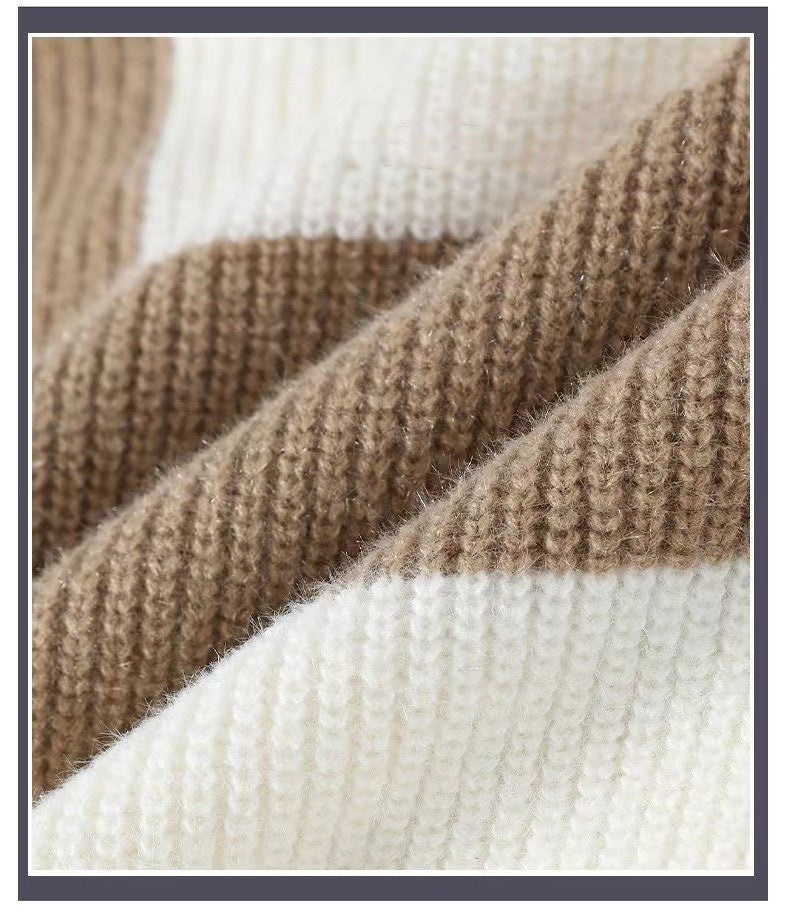 Brenno stribet strik sweater