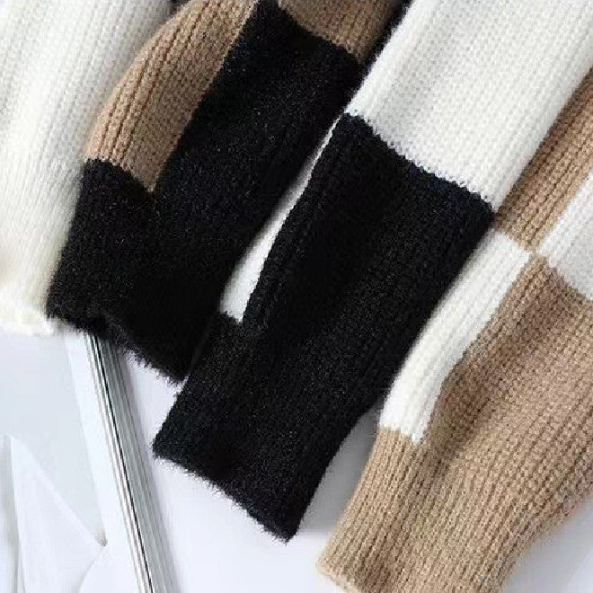 Brenno stribet strik sweater