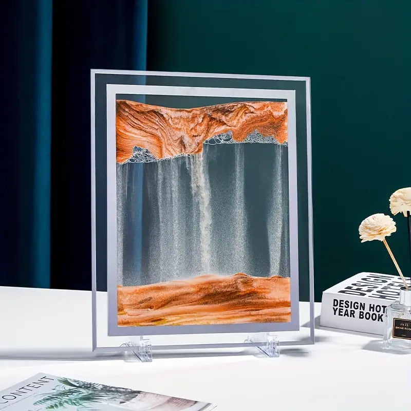 Cascade flow sandramme