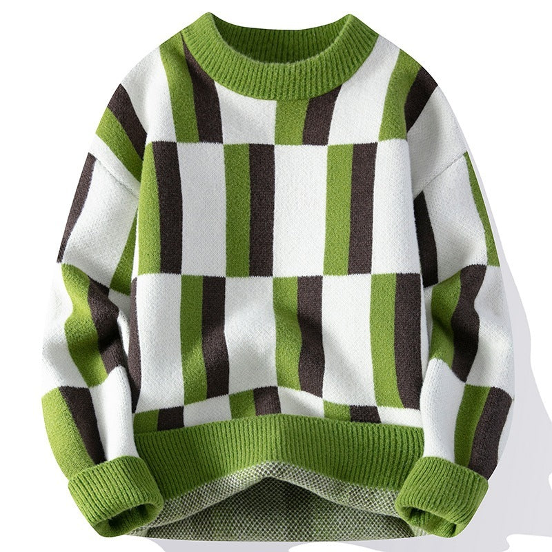 Marcello stribet strik sweater