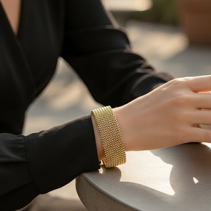 The milano woven cuff