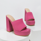 Helena platform sandaler
