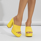 Helena platform sandaler