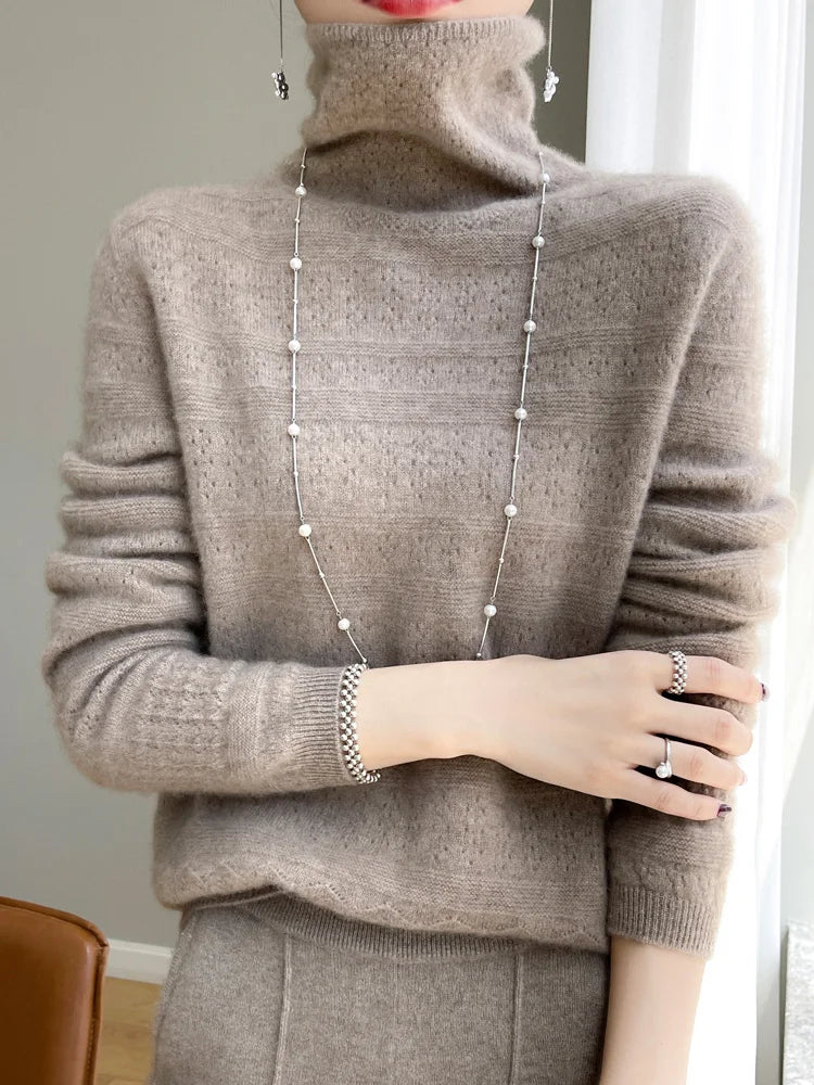 Camille uld strikket sweater