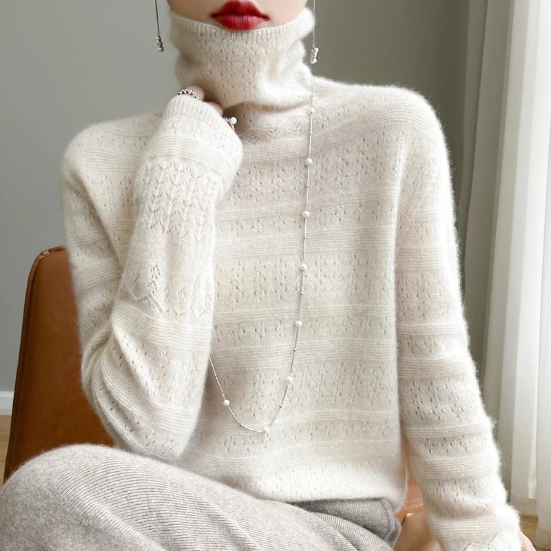 Camille uld strikket sweater