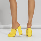 Helena platform sandaler