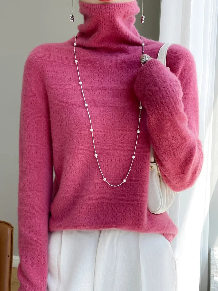 Camille uld strikket sweater