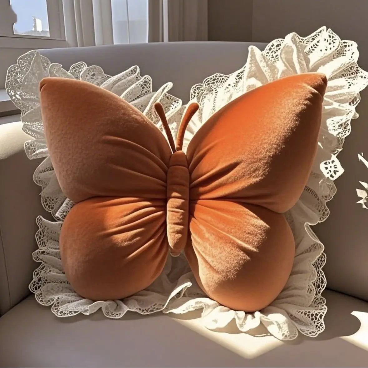 Ella Butterfly Pillow