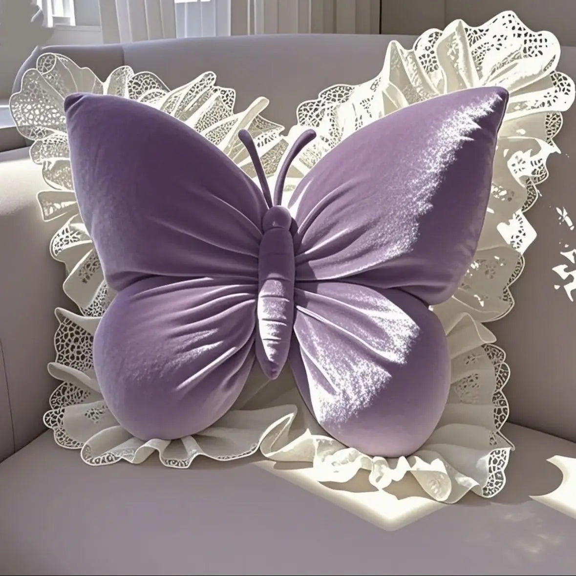 Ella Butterfly Pillow