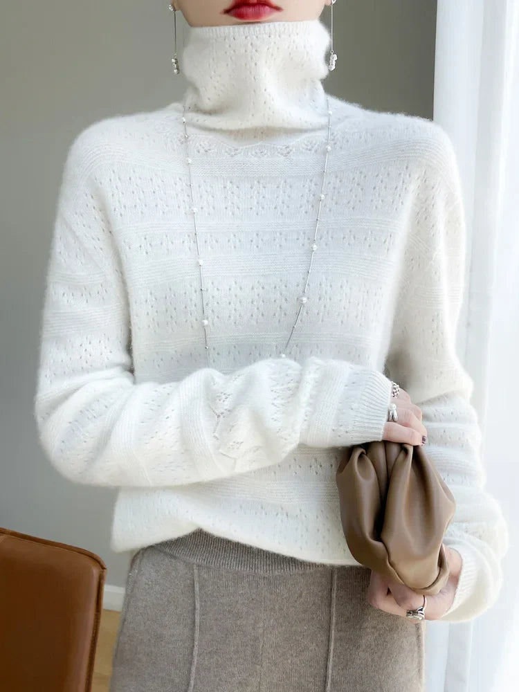 Camille uld strikket sweater