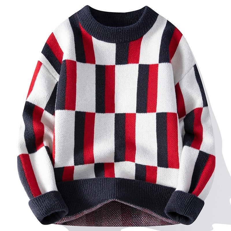 Marcello stribet strik sweater