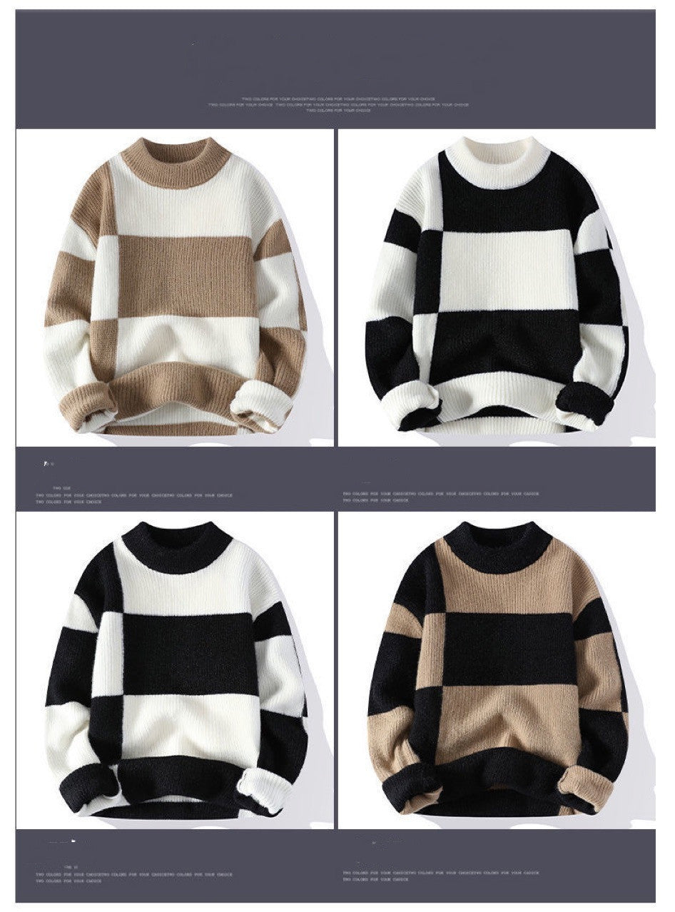 Brenno stribet strik sweater