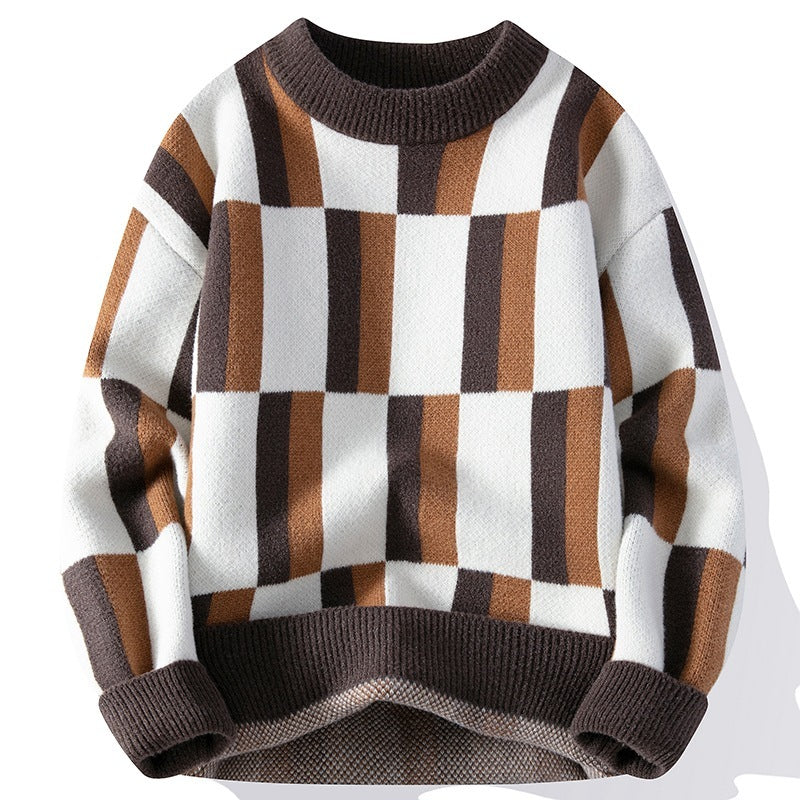 Marcello stribet strik sweater