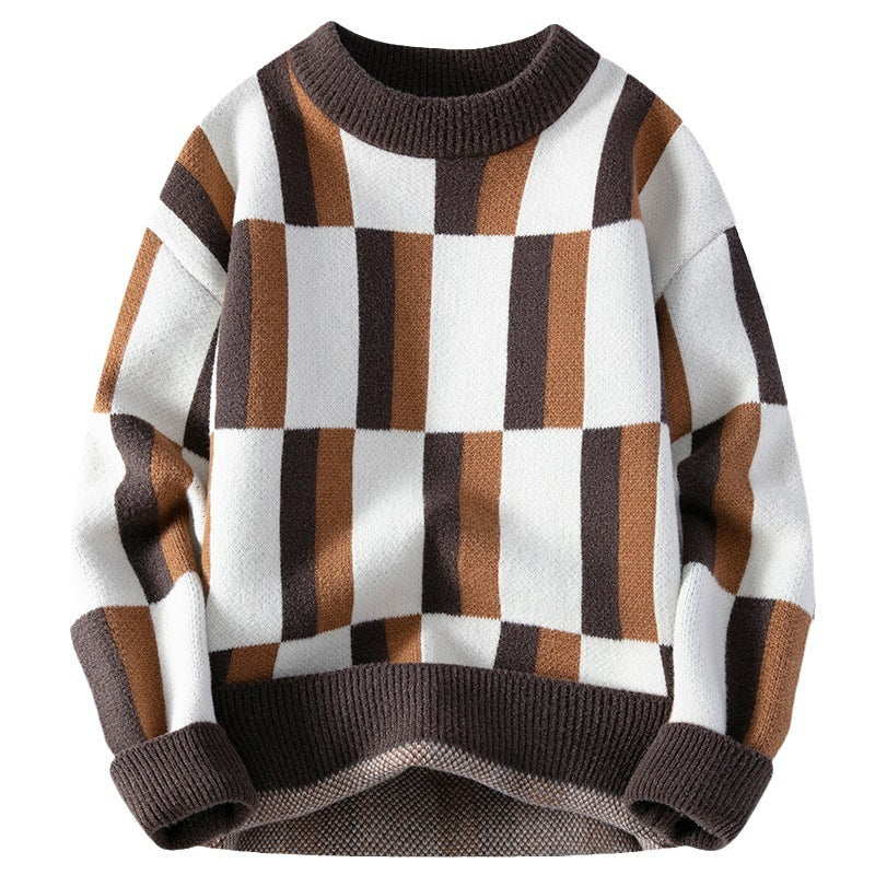 Marcello stribet strik sweater